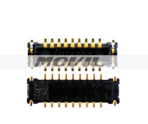 Power On Off Volume Button Flex Cable Mainboard FPC Connector for iPhone 5S